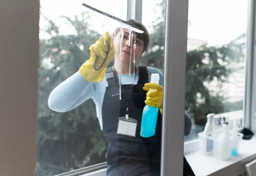 Nettoyage de vitres intérieures et extérieures à Broussy-le-Grand